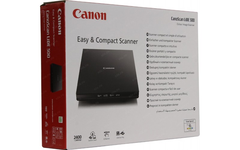 Сканер canon canoscan lide 300 как работает